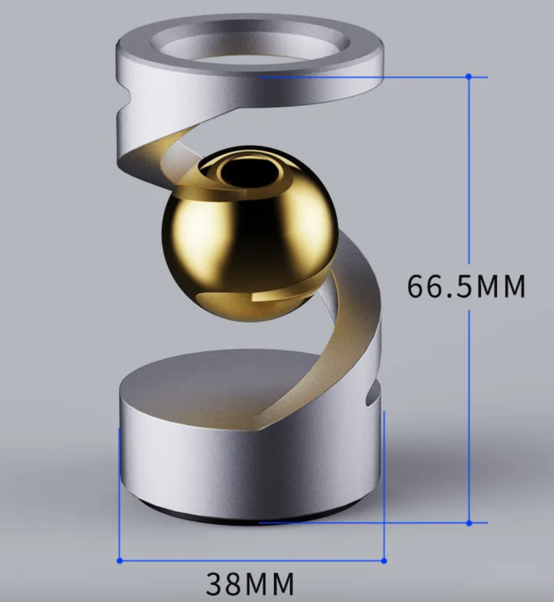 Suspended Desktop Gyro Spinner