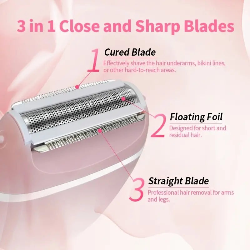 Portable Cordless Electric Shaver for Women